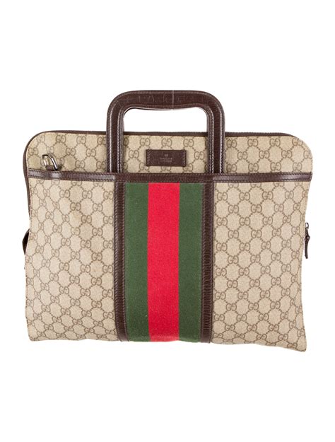 gucci laptop sleeve 13|Gucci laptop briefcases.